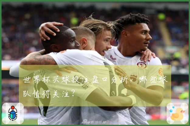 世界杯买球投注盘口分析,哪些球队值得关注?